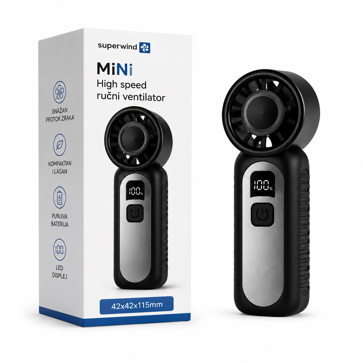 MiNi High speed ručni ventilator